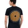 Mens Black Sundial Tee